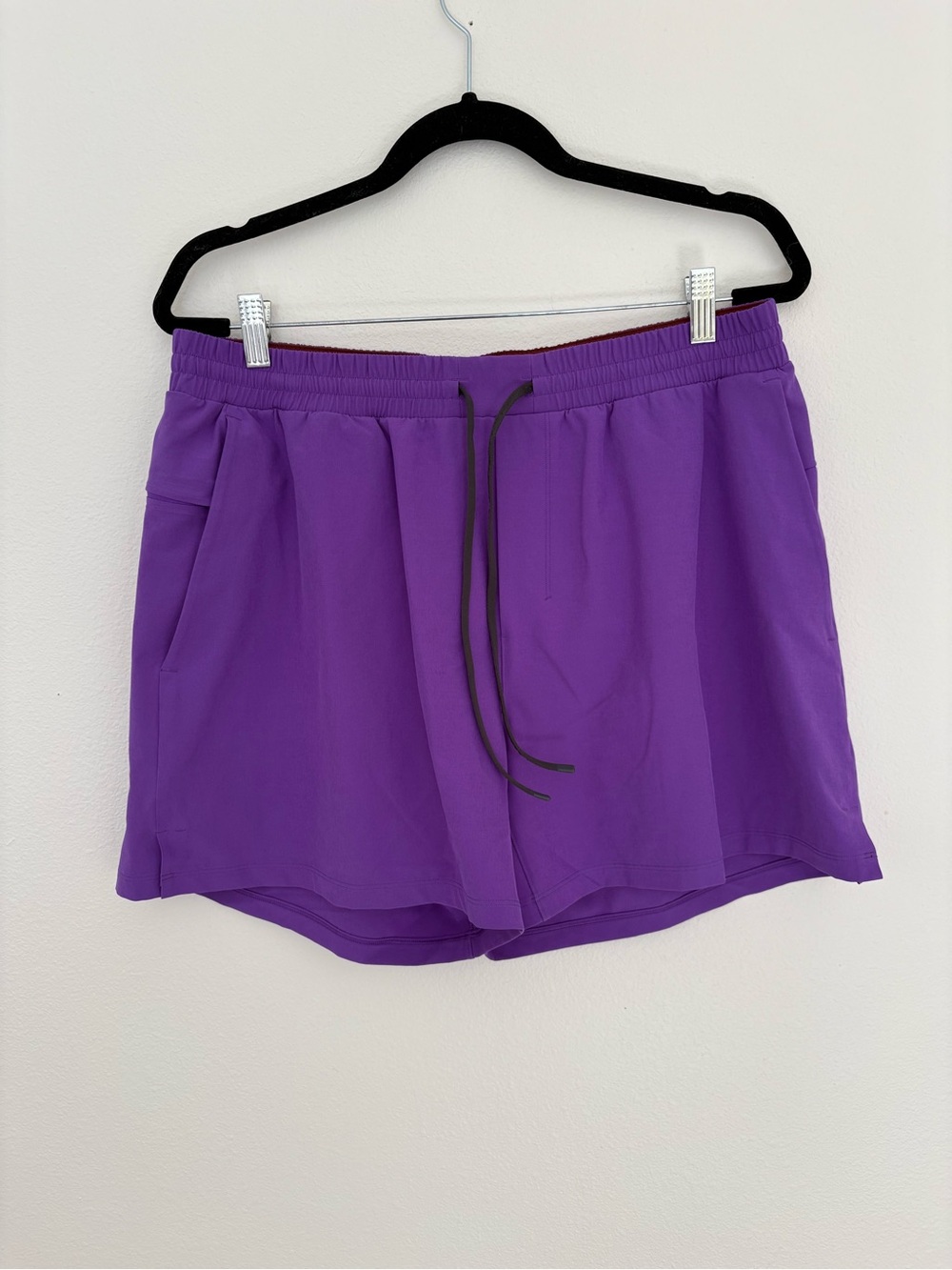 Lululemon Purple Active Drawstring Shorts Women’s Extra Large